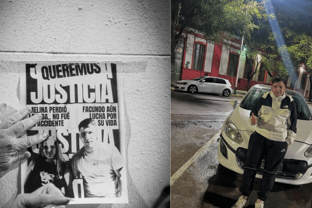 Familiares y vecinos marcharon desde la Plaza de los Fundadores para pedir justicia por Melina Zelarayán y Facundo Leonelli.