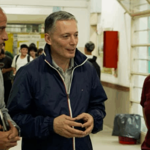 Las obras se están llevando a cabo en la Escuela Técnica N°1 de Esteban Echeverría.