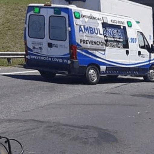 El segundo accidente que se dio en la Autopista Ezeiza-Cañuelas.