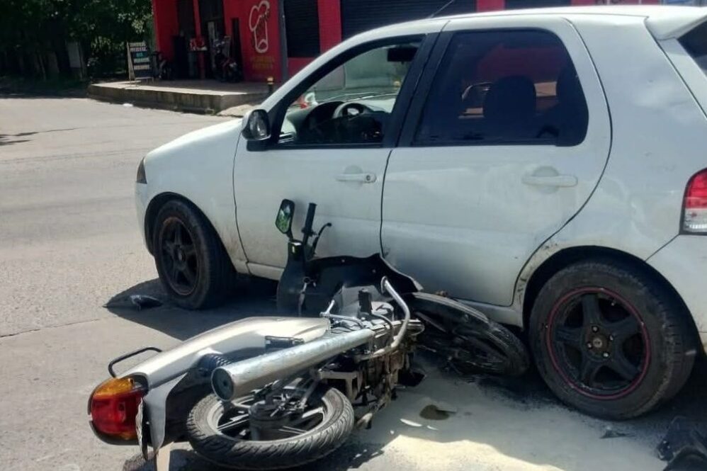 Trabajaron Bomberos de Almirante Brown y personal policial de la jurisdicción.