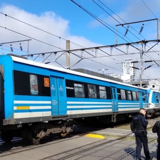 Andén 4 de la estación de Lomas de Zamora.
