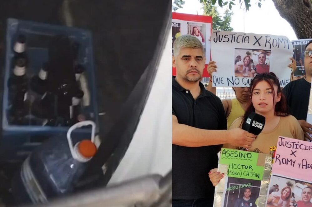 El choque ocurrió el domingo 14 de diciembre pasadas las 21 horas en la intersección de la avenida Néstor Kirchner y Blanco Encalada.