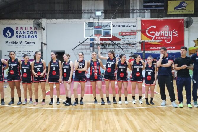 Las chicas de la U20 del club Deportivo de San Vicente cerraron el año con un campeonato y un subcampeonato en la Liga Platense.