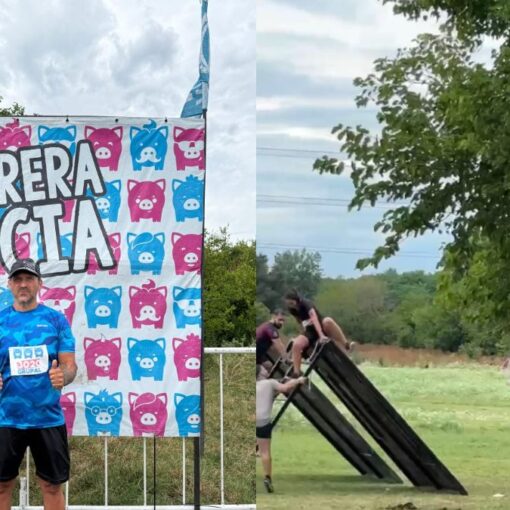 Leandro Pérez consiguió el primer puesto en la Carrera Sucia este domingo en el Campo de Mayo.