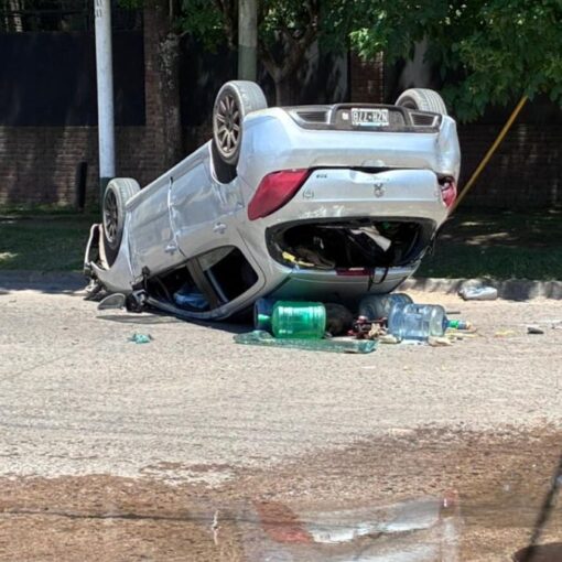 Se realizó un operativo en Monte Grande por el accidente.