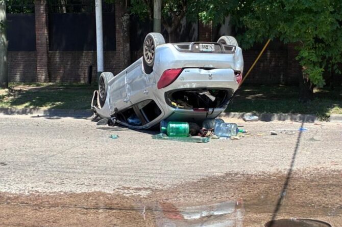 Se realizó un operativo en Monte Grande por el accidente.