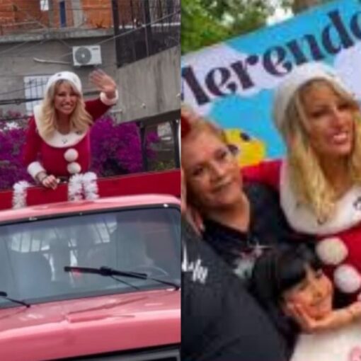 Cientos de vecinos de Lomas de Zamora se acercaron.