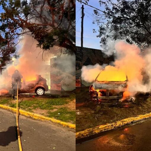 El incendio fue controlado por los Bomberos Voluntarios de Lomas de Zamora.