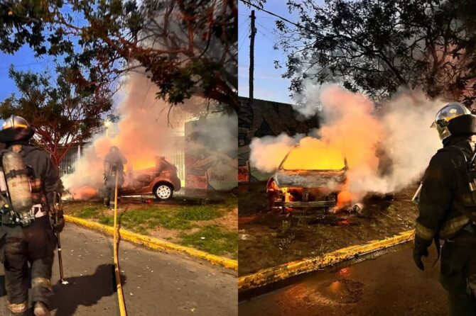 El incendio fue controlado por los Bomberos Voluntarios de Lomas de Zamora.