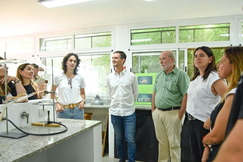 El nuevo laboratorio de triquinosis funciona en la Escuela Agraria N° 1 de San Vicente.