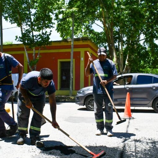 El intendente de San Vicente Nicolás Mantegazza destacó que retomaron la obra en Domselaar.