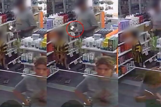 En un mismo día ocurrieron dos episodios en la farmacia de San Vicente, en este caso pudo ser evitado el robo.