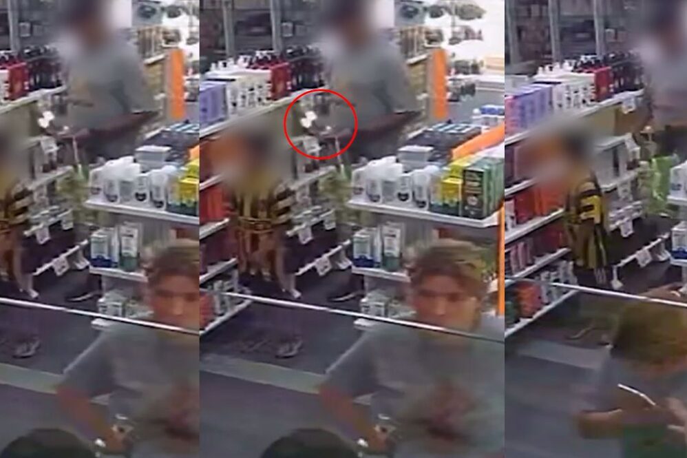 En un mismo día ocurrieron dos episodios en la farmacia de San Vicente, en este caso pudo ser evitado el robo.