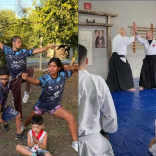 Kenko Dojo, dirigido por Facundo de Muria, funciona en Pesoa 50, San Vicente.