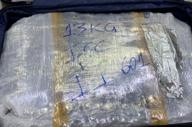 El cargamento fue detectado por el escáner del Aeropuerto de Ezeiza.