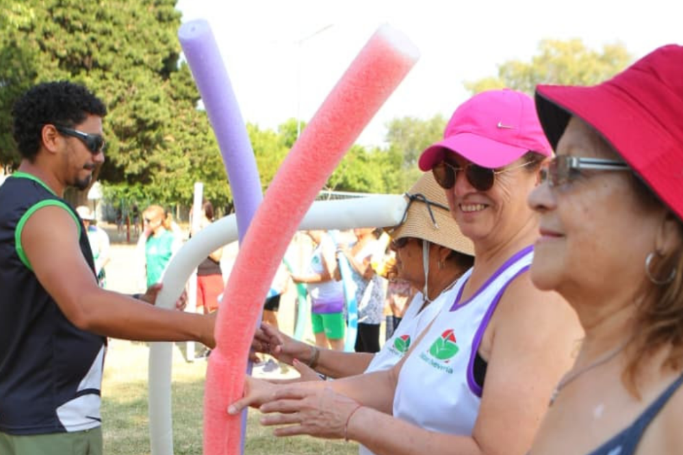 La colonia se lleva adelante en el Campo Santa María de El Jagüel.