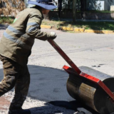 Las cuadrillas trabajaron en Reconquista y Origone, Monte Grande.