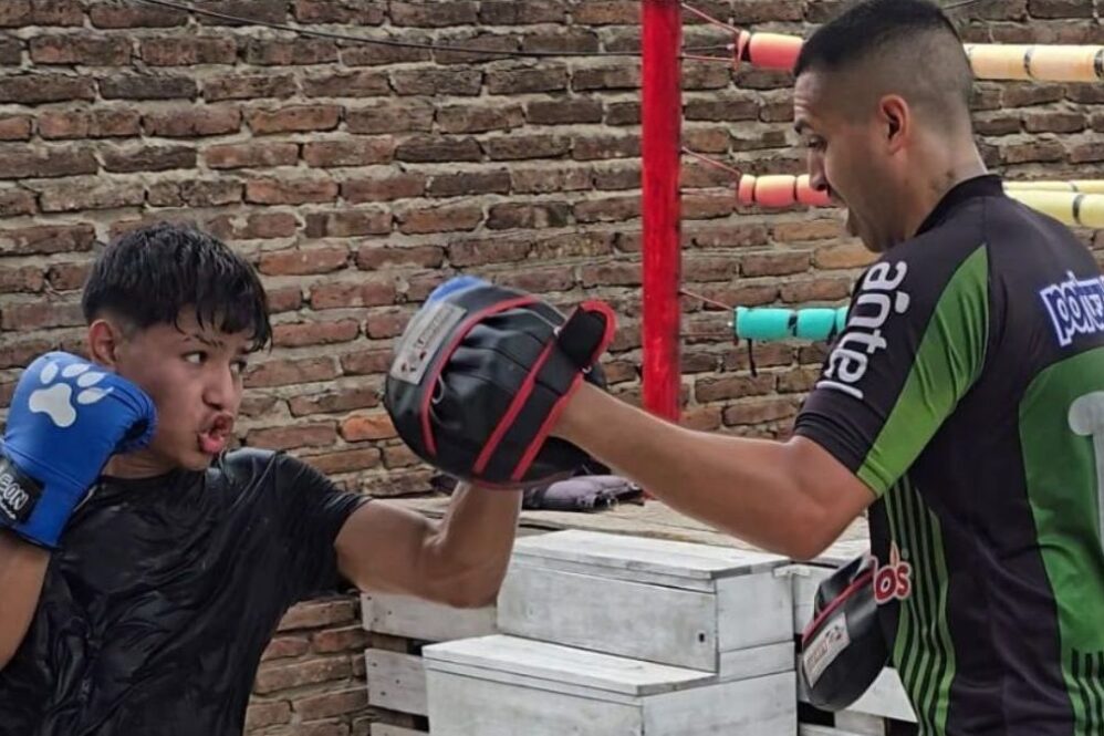 Bogado fue campeón argentino de boxeo.