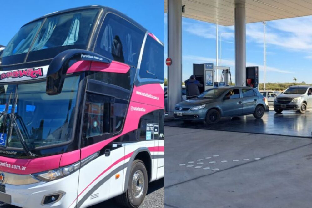 Para viajar desde San Vicente los micros siguen siendo de las opciones más económicas.