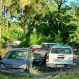 El robo habría sucedido en el Depósito Judicial de vehículos de San Vicente.