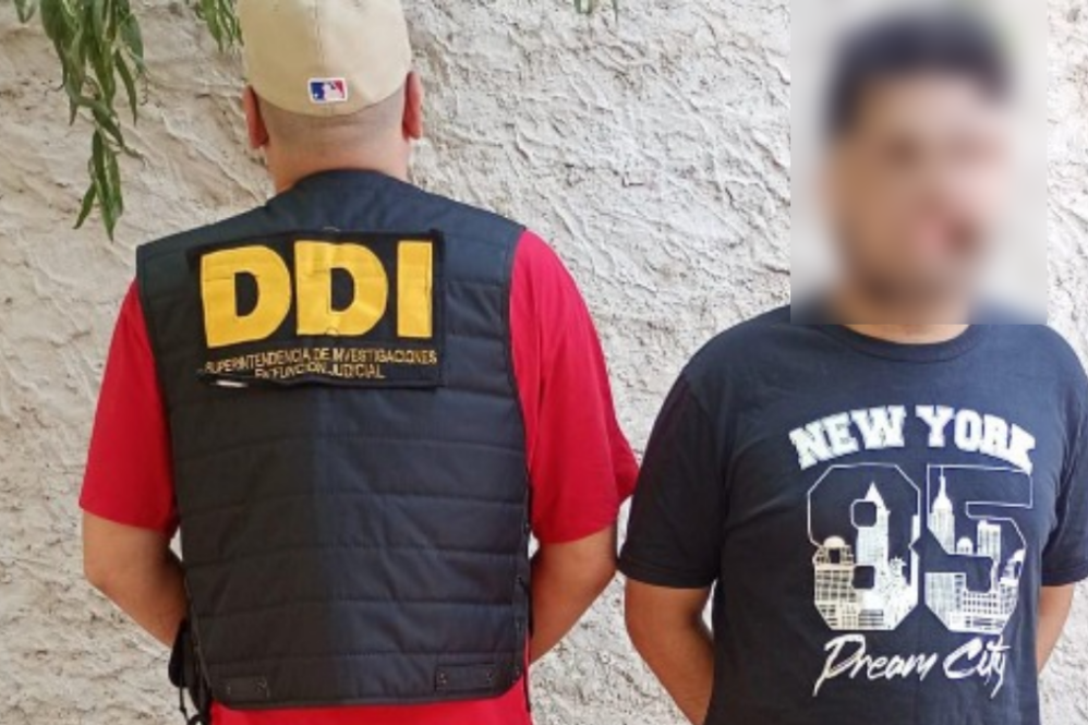 El hombre fue detenido en una casa de Ezeiza.