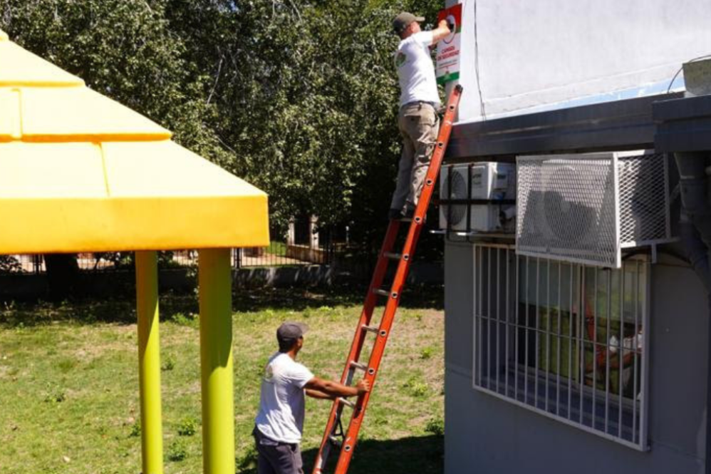 Los trabajos se llevaron adelante en unidades sanitarias de 9 de Abril, Esteban Echeverría.