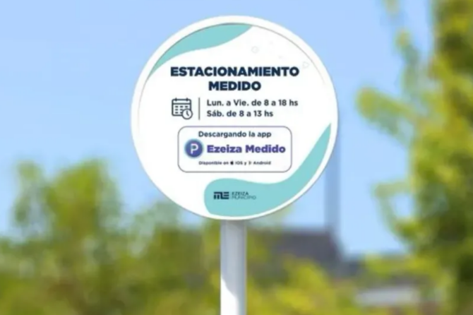 La app Ezeiza Medido que deben utilizar los conductores.