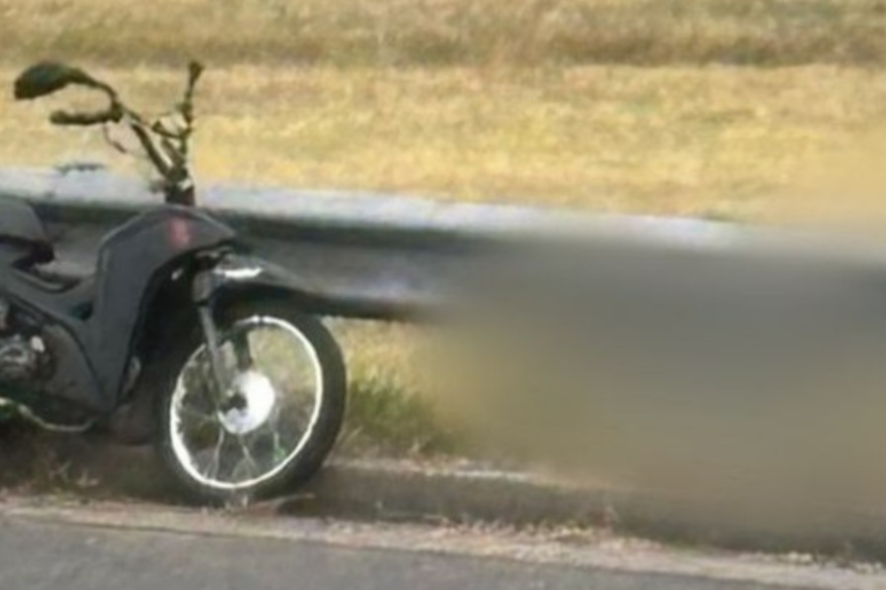 El accidente ocurrió frente al barrio Madres en Ezeiza.