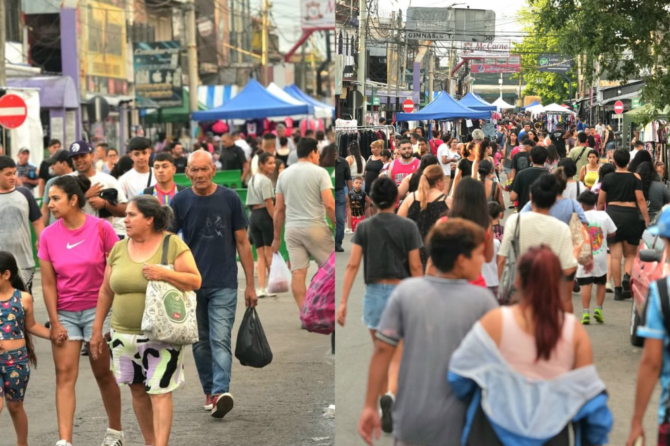 El paseo de compras se realizará sobre Av. Oliver, entre Av. Huergo y E. Prayones, en 9 de Abril, con cortes al tránsito desde las 16 horas.