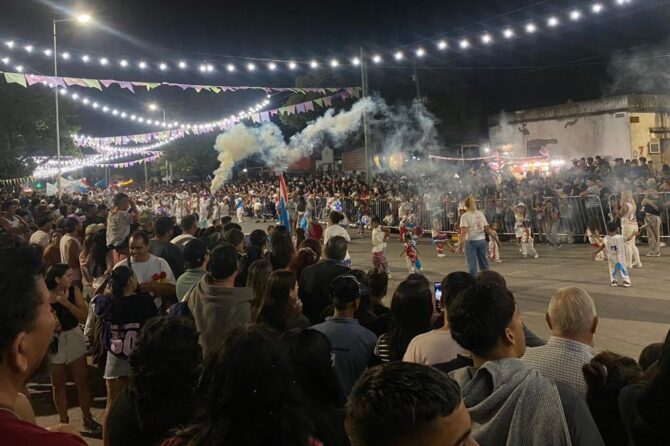 San Vicente vivió este fin de semana el carnaval con un gran público.