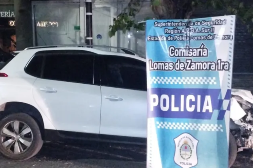 El hombre fue detenido por oficiales de la comisaría 1ra de Lomas de Zamora.