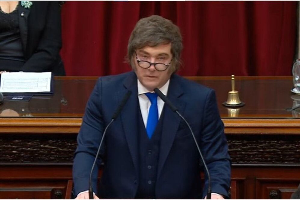 Javier Milei criticó a varios empresarios dentro de su discurso durante la apertura de sesiones ordinarias.