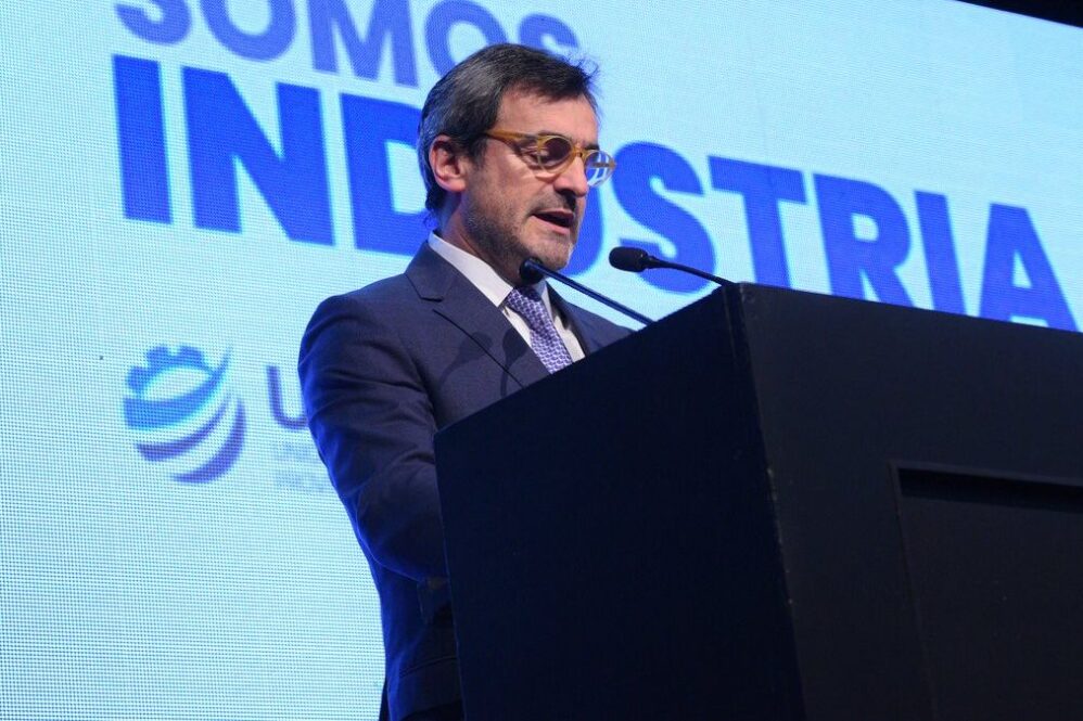 Martín Rappallini, presidente de la UIA.