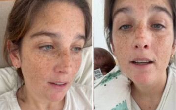 Juana Repetto mostró la cicatriz de su cesárea a 4 meses del parto y reveló su decisión: “Empecé a..."