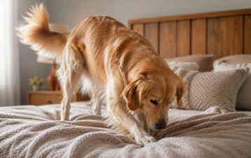 No lo hace porque sí: qué significa que tu perro rasque la cama antes de dormir y cuándo tenés que preocuparte