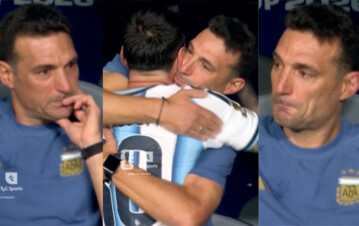 Pucherito, abrazo y un "Te quiero" fraternal: la emoción y el papel contenedor de Lionel Scaloni ante el drama familiar que atraviesa Lio Messi