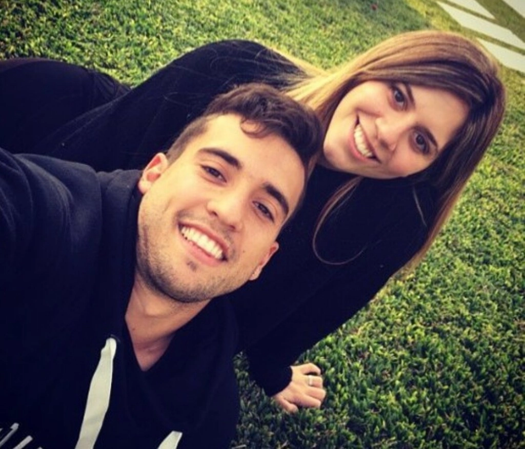 María Sol Messi y Julián Arellano. (Instagram)