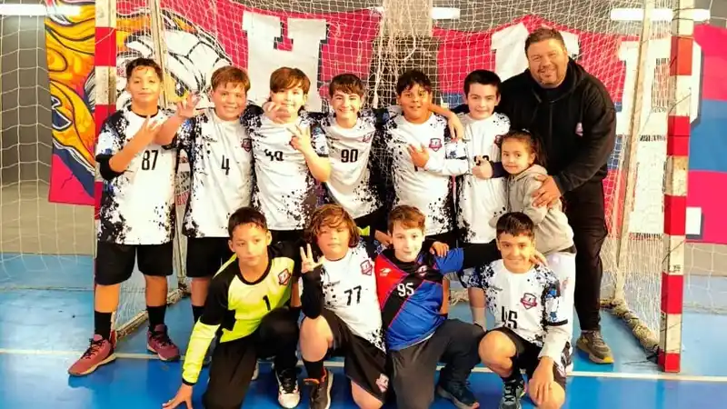 Infantiles de Muni Pilar campeones de handball 2 Infantiles de Muni Pilar campeones de handball