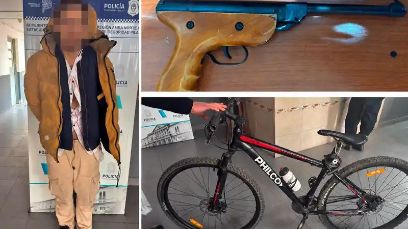 Detenido por robar a un ciclista con pistola de aire comprimido 2 Detenido por robar a un ciclista con pistola de aire comprimido