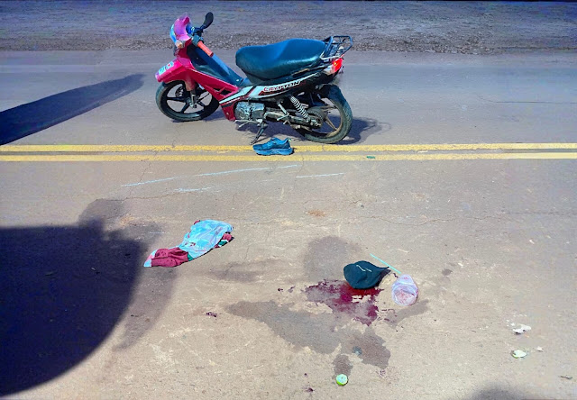 Motociclista herido tras choque con auto en San Vicente 4 Motociclista herido tras choque con auto en San Vicente