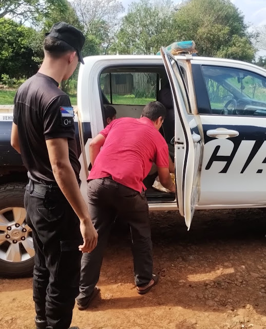 Trasladan a niño de Pueblo Illía por corte en el talón 2 Trasladan a niño de Pueblo Illía por corte en el talón