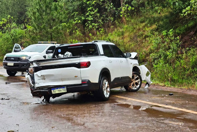 Tres hospitalizados tras despiste de camioneta en Ruta 14, Dos de Mayo 3 Tres hospitalizados tras despiste de camioneta en Ruta 14, Dos de Mayo