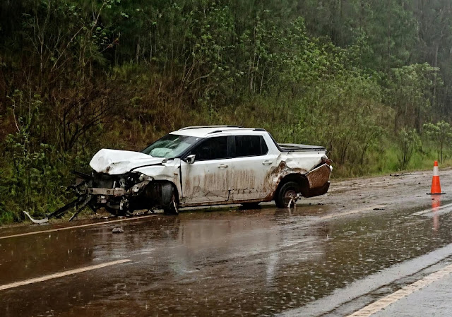Tres hospitalizados tras despiste de camioneta en Ruta 14, Dos de Mayo 2 Tres hospitalizados tras despiste de camioneta en Ruta 14, Dos de Mayo