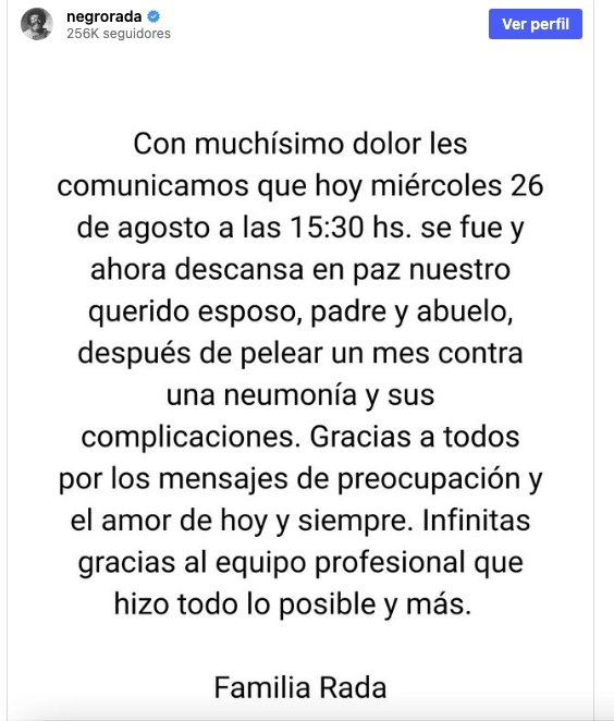 Fallece Rubén Rada a los 83 años 2 Fallece Rubén Rada a los 83 años