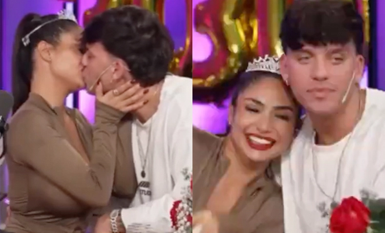 Daniela Celis genera polémica por querer huesitos 2 El primer beso de Daniela Celis y Nick