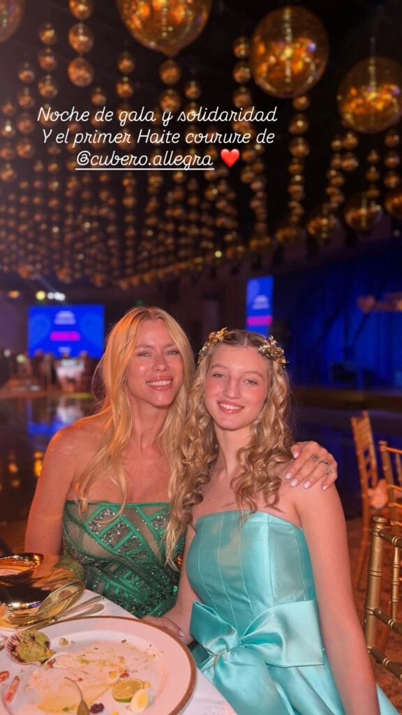 Allegra Cubero, 15 años, sorprende a Nicole Neumann con un gran paso 2 Allegra Cubero, 15 años, sorprende a Nicole Neumann con un gran paso