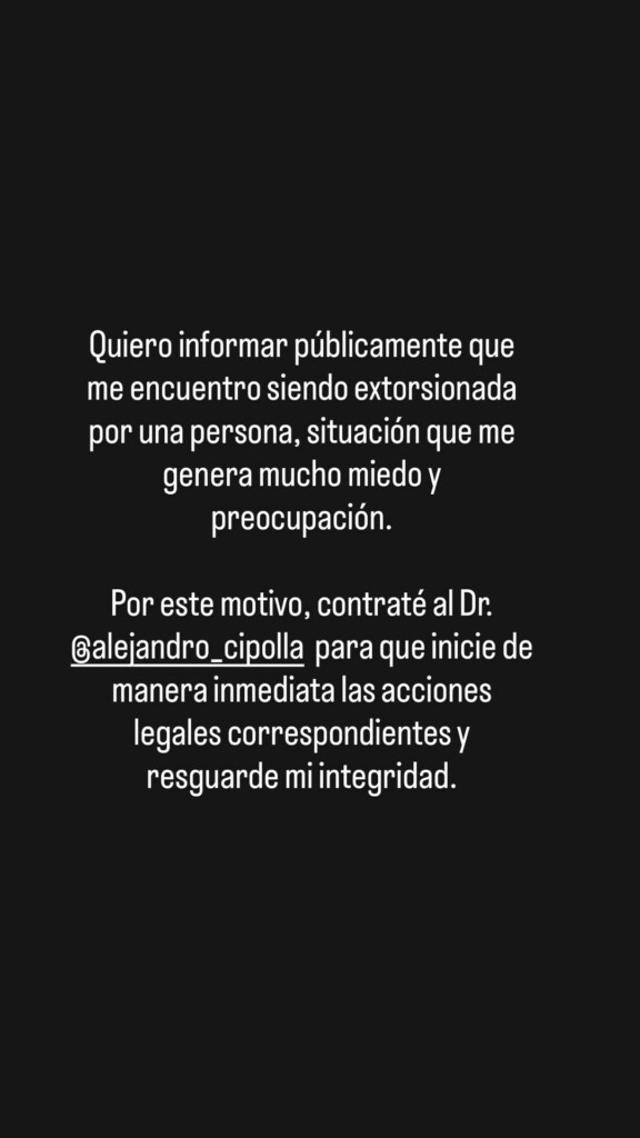 Camilota denuncia traición y extorsión 3 Camilota denuncia traición y extorsión