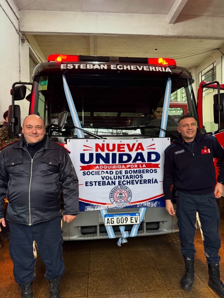 Nueva autobomba para Bomberos de Esteban Echeverría 2 Nueva autobomba para Bomberos de Esteban Echeverría