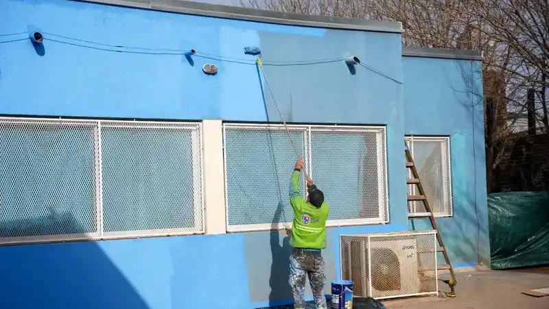 Avance de obras en escuelas y jardines del distrito 2 Avance de obras en escuelas y jardines del distrito