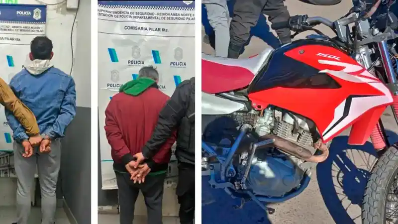 Detienen a dos en Villa Rosa por robo de moto 2 Detienen a dos en Villa Rosa por robo de moto